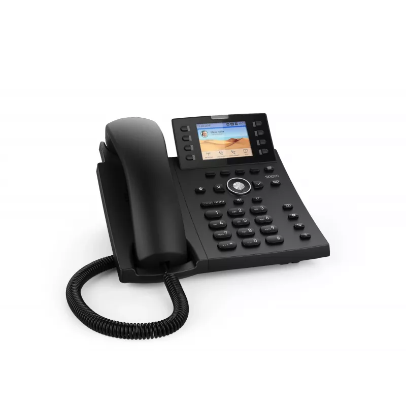 IP-telefoon Snom D335 zwart TFT