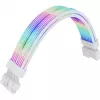 Thermaltake Tt Mod ARGB Snow Cable, 8-pins, 300 mm, wit