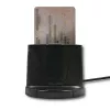Smartcardlezer Qoltec 50632 USB 2.0 zwart 1m kabel
