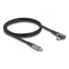 USB-kabel DeLOCK 81131 1 m USB-C zwart 40 Gbit/s