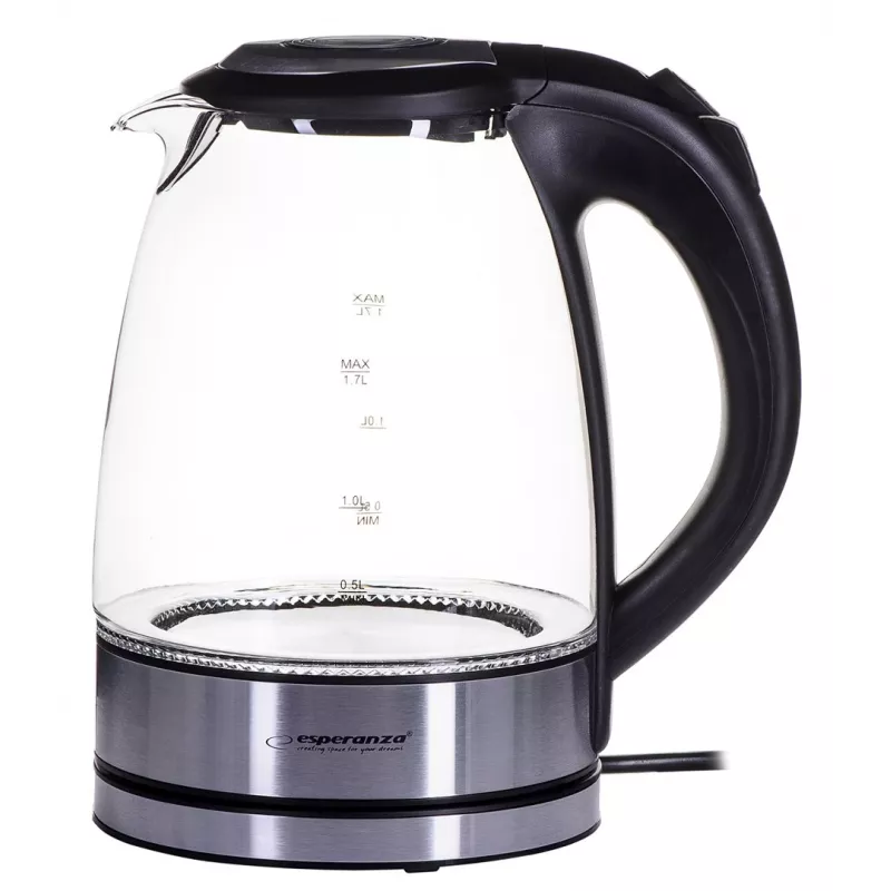 Esperanza EKK012 waterkoker 1,7 L zwart, veelkleurig 2200 W