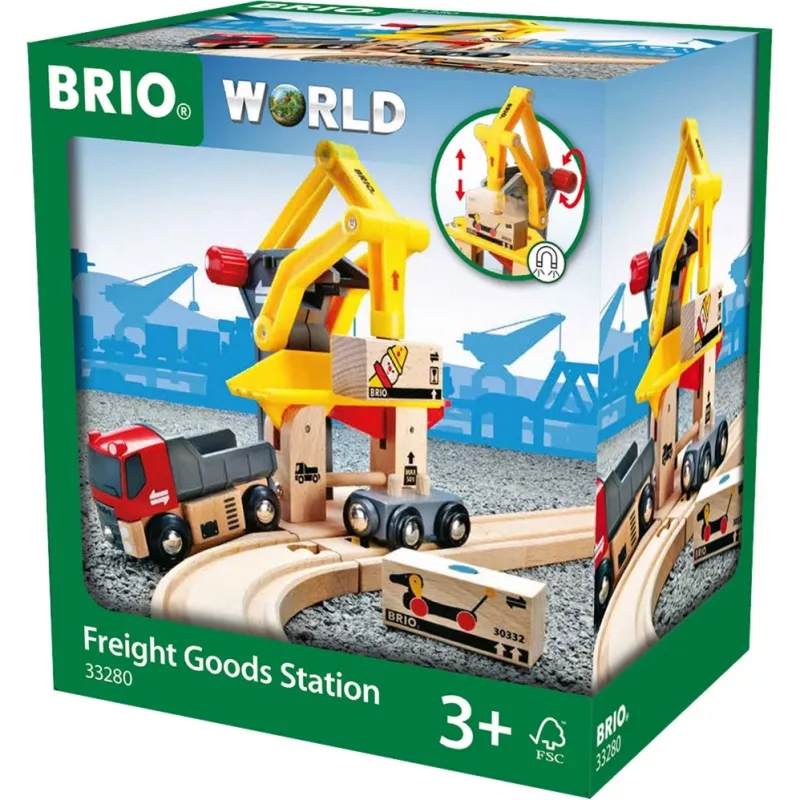 BRIO World vrachtlaadstation, speelgebouw
