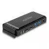 KVM-switch DeLOCK DisplayPort 1.4 8K 60Hz USB audio