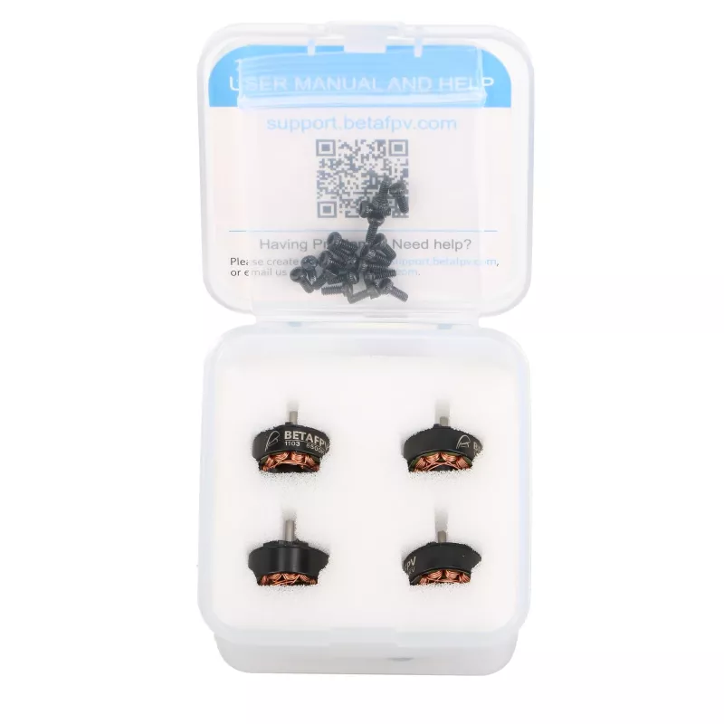 Borstelloze motorset voor drone, 4 stuks
