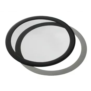Stoffilter DEMCiflex DF0017 voor pc-behuizing, rond 151 mm diameter, zwart