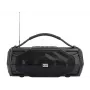 Tracer Explorer TRAGLO47616 draagbare Bluetooth-speaker, TWS, Bluetooth 5.3, 15 W RMS, FM-radio, zaklamp, zonnepaneel, 1800 mAh powerbank, microSD, zwart