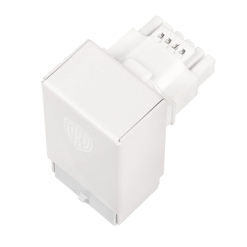 Adapter Kolink CP-12VHPWR-T1W 12V 2x6 90° Type 1 witte PCI-stroomadapter