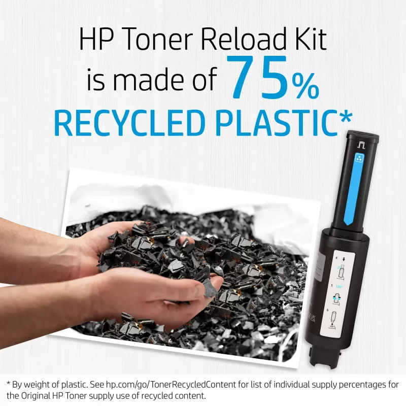 HP originele 103AD Neverstop zwart toner navulset , set van twee tonercartridges