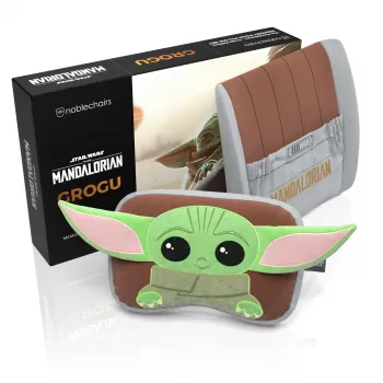 noblechairs memory foam cushion set Grogu Edition – zit- en lendensteun