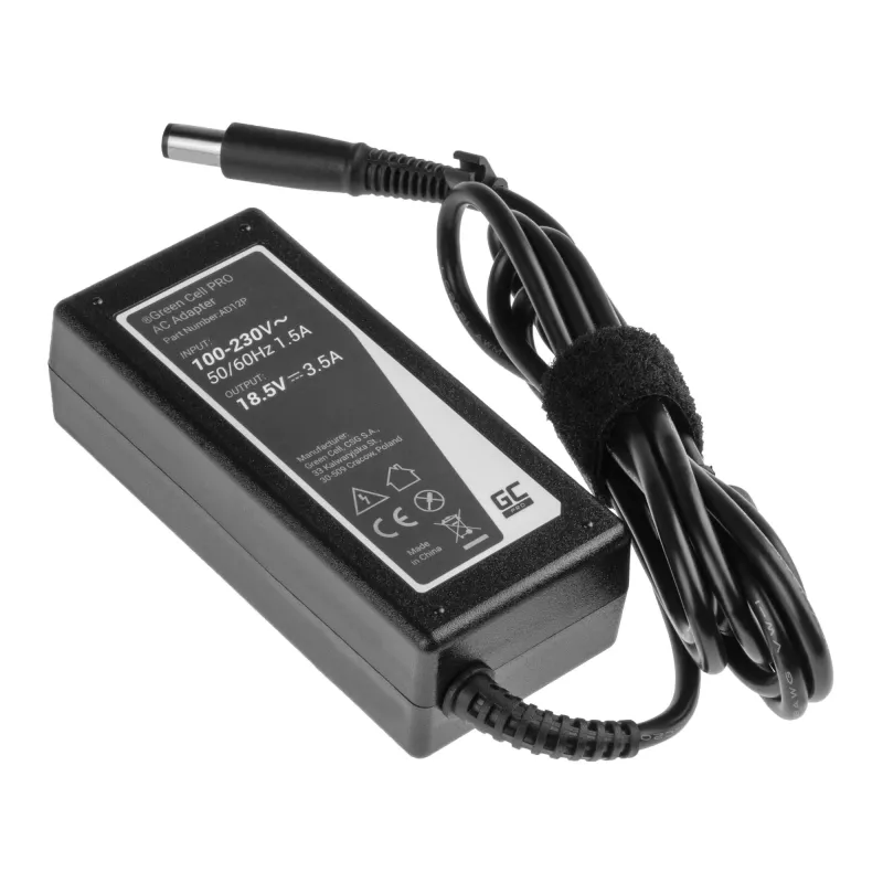 Green Cell AD12P voeding/adapter binnen 65 W zwart