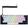 SKILLER SGK50 S4, gaming-toetsenbord wit/zwart, PT-indeling, Kailh Red