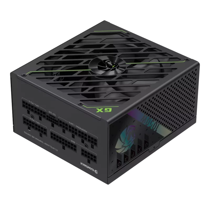 Gamemax voeding, 80 PLUS, Gold | GX PRO 1050G | 1050 W | volledig modulair