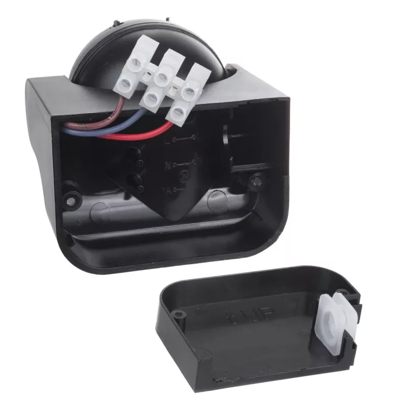 PIR-bewegingsmelder MACLEAN MCE358 B/B – passieve infrarooddetector voor binnen