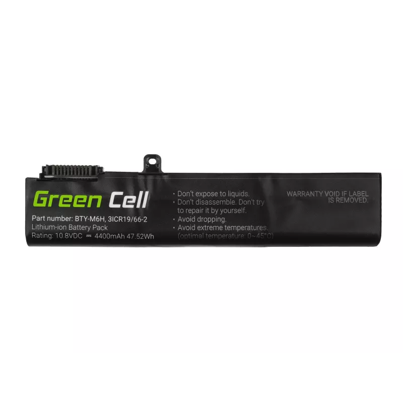 Accu Green Cell MS16 voor MSI GE62 GE63 GE72 GE73 GE75 GL62 GL63 GL73