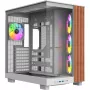 PC-behuizing Thermaltake View 380 XL WS ARGB Snow White — midi-tower, ATX-ondersteuning, met venster