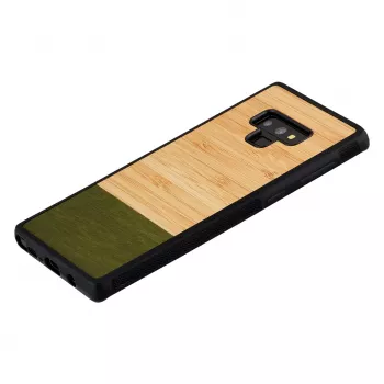 Smartphonehoesje man and wood voor Samsung Galaxy Note 9 — bamboebos zwart