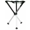Walkstool COMFORT 55XL - zwart - rubber - 800 g - 55 cm - 41 cm