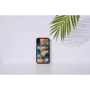 Smartphonehoesje iKins voor iPhone XR — Mosaic zwart beschermhoes