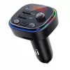 FM-transmitter VAKOSS TC-B439K Bluetooth USB, 87,5–108 MHz, microSD/USB-weergave, 5V/3,1A uitgang, RGB-indicatie