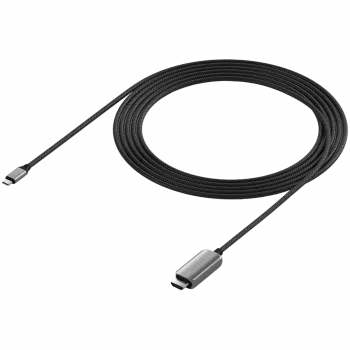 Satechi USB-C-naar-HDMI-2.1-8K-kabel, lengte: 1,96 m met HDMI-2.1- en USB-C-aansluiting