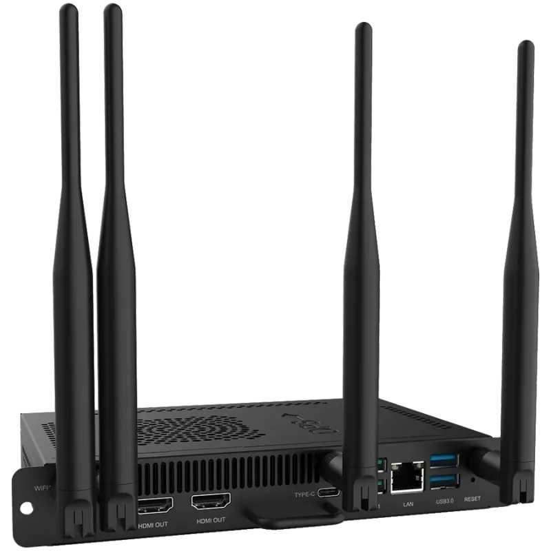 Desktop-PC Prestigio Solutions voor Multiboard Light & Light+ Serie — Intel Core i5-1235U, 8GB DDR5, 256GB SSD, 3G LTE, Wi-Fi 6, TPM 2.0, Windows 11 testversie