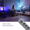 Overspanningsbeveiliging QOLTEC 50199 — 6 stopcontacten, 5 m kabel