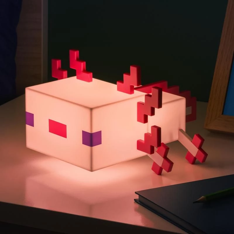 Paladone Minecraft Axolotl-lamp