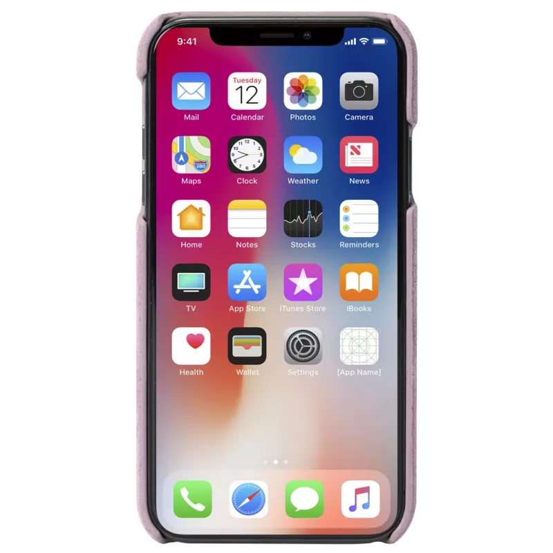 Hoesje Krusell Broby iPhone XS Max 16,5 cm roze