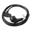 Netkabel LANBERG CA-C13C-12CC-0018-BK, 2 m, C13-koppeling naar CEE7/7, zwart, haakse C13