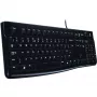 Logitech Desktop MK120 combo, zwart, bedraad, Zwitserse layout, 920-002504