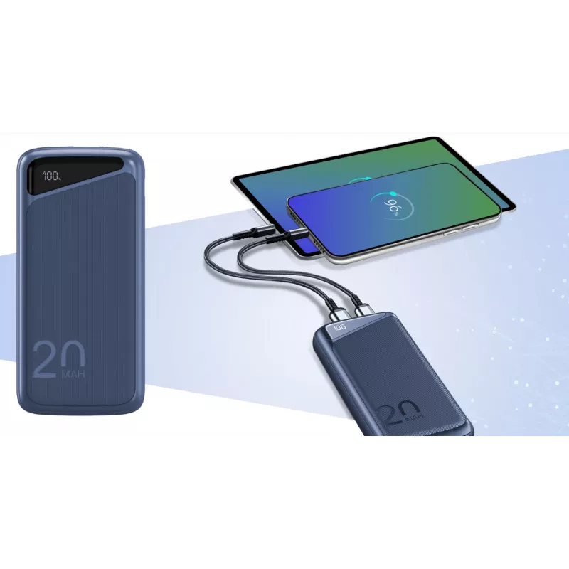 Draagbare powerbank Navitel PWR20 MX BLUE 20000 mAh
