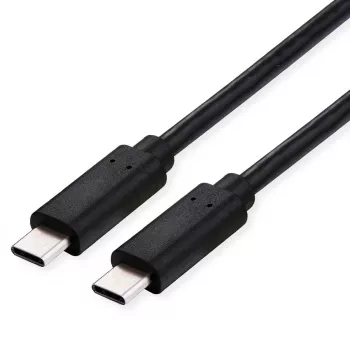 ROLINE USB4 Gen3x2 kabel, CC, ST/ST, 40Gbit/s, 240W, zwart, 0,5 m (11.02.9100)