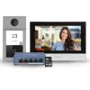 Hikvision DS-KIS604-S(C) video-deurintercom 2 MP 17,8 cm (7 inch) zwart, grijs, zilver