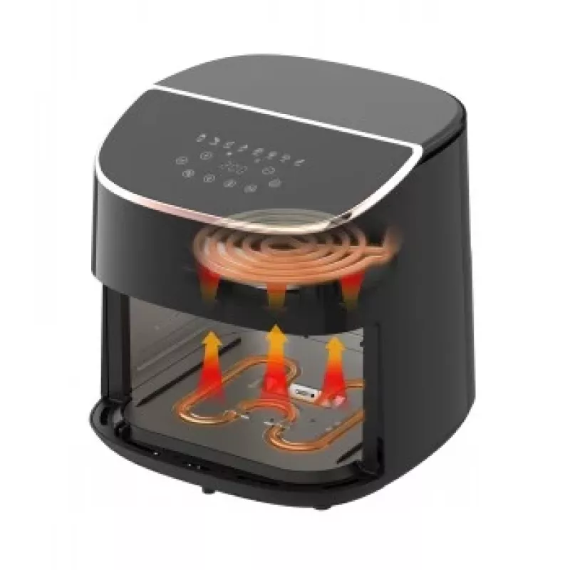 Tafel-friteuse Wilfa Dualfry Split AFD-80SPLIT - 8 L inhoud, 1600 W