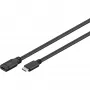 Goobay 45393 USB-kabel zwart