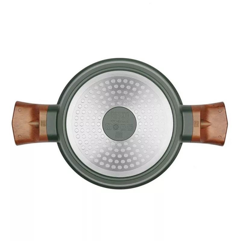 Braadpan RESTO 93701 — 20 cm diameter, 2,6 L inhoud, kookgerei voor de kookplaat