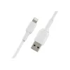 Belkin PVC USB-A naar Lightning 2m wit