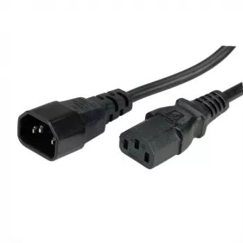 Stroomkabel ROLINE groen 19.44.1012 3 m IEC C14 IEC C13 250 V 10 A