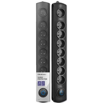 Overspanningsbeveiliging Qoltec 8 stopcontacten 3,0 m 50114