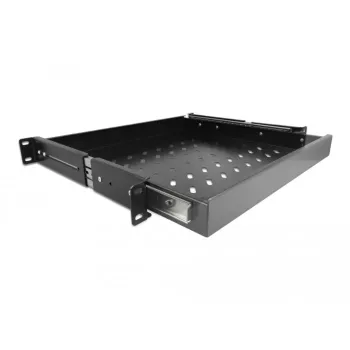 Delock - rack-inbouw - zwart - 1U - 48,3 cm (19 inch)