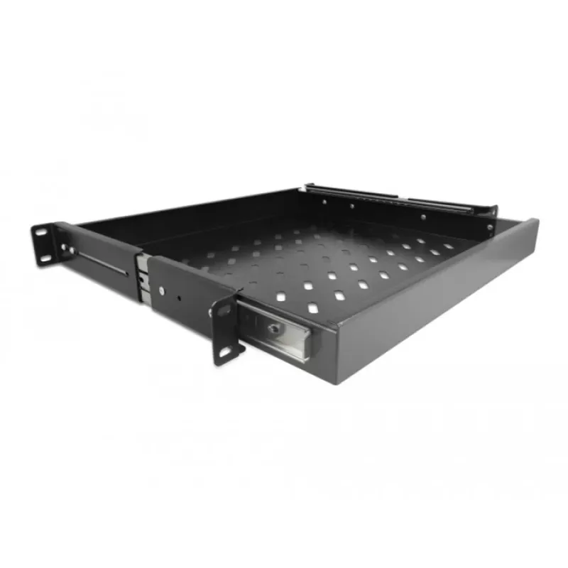 Delock - rack-inbouw - zwart - 1U - 48,3 cm (19 inch)