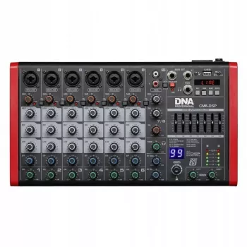 DNA CM8-DSP audiomixer USB MP3 Bluetooth fantoom