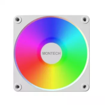 Montech GF120R V2 ARGB computerbehuizing-ventilatormodule 12 cm wit 1 st.