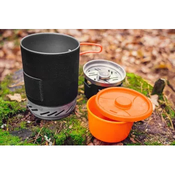 Campingkookstel pan + brander