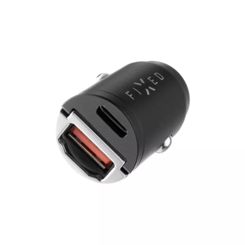 Auto-oplader FIXED FIXCC30M-CU-BK 30W USB-C voor voertuigstopcontacten
