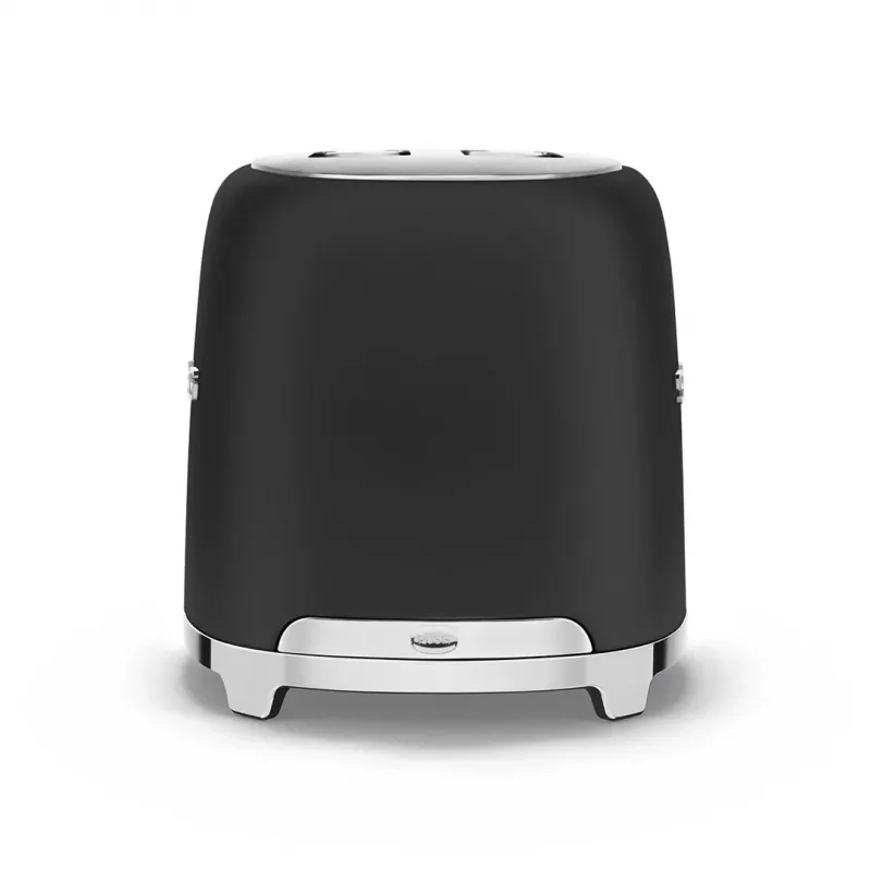 Toaster Smeg 50's Style TSF01BLMEU 2 sneetjes zwart roestvrijstaal