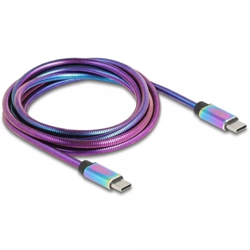DeLOCK USB-kabel USB 2.0 2m USB C meerkleurig 81116