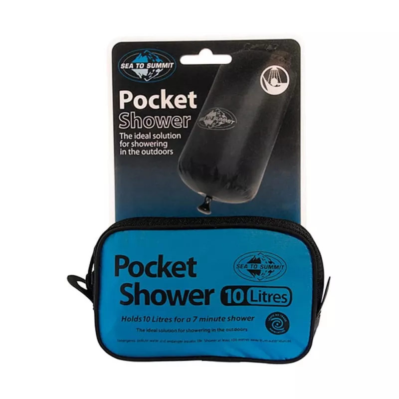 Sea to Summit Pocket Shower APSHOWER/UNI/UNI draagbare kampeerdouche, 10 l