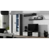 Cama TV-standaard SOHO 140 grijs/wit glanzend