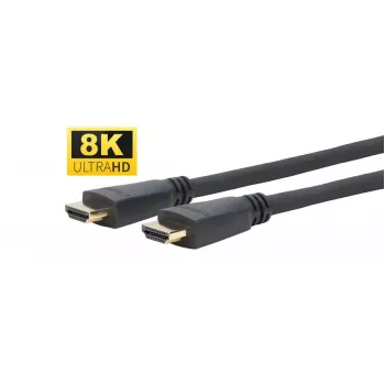 Vivolink Pro, HDMI 2.1, 8K, 120 Hz, 48 Gbit/s, 2 m, zwart, 2 m, HDMI Type-A (standaard), HDMI Type-A (standaard), 7680 x 4320 pixel, 3D, zwart